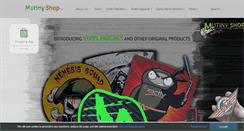 Desktop Screenshot of mutinyshop.com
